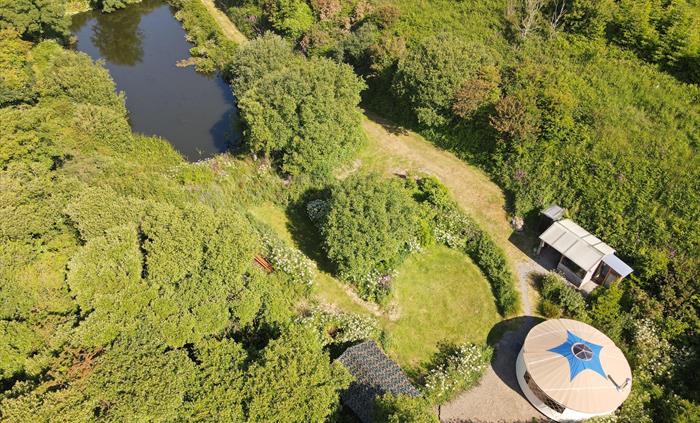 Each of our yurts and all our camp pitches are set in their own perfect bit of Pembrokeshire. So you'll never feel crowded in.